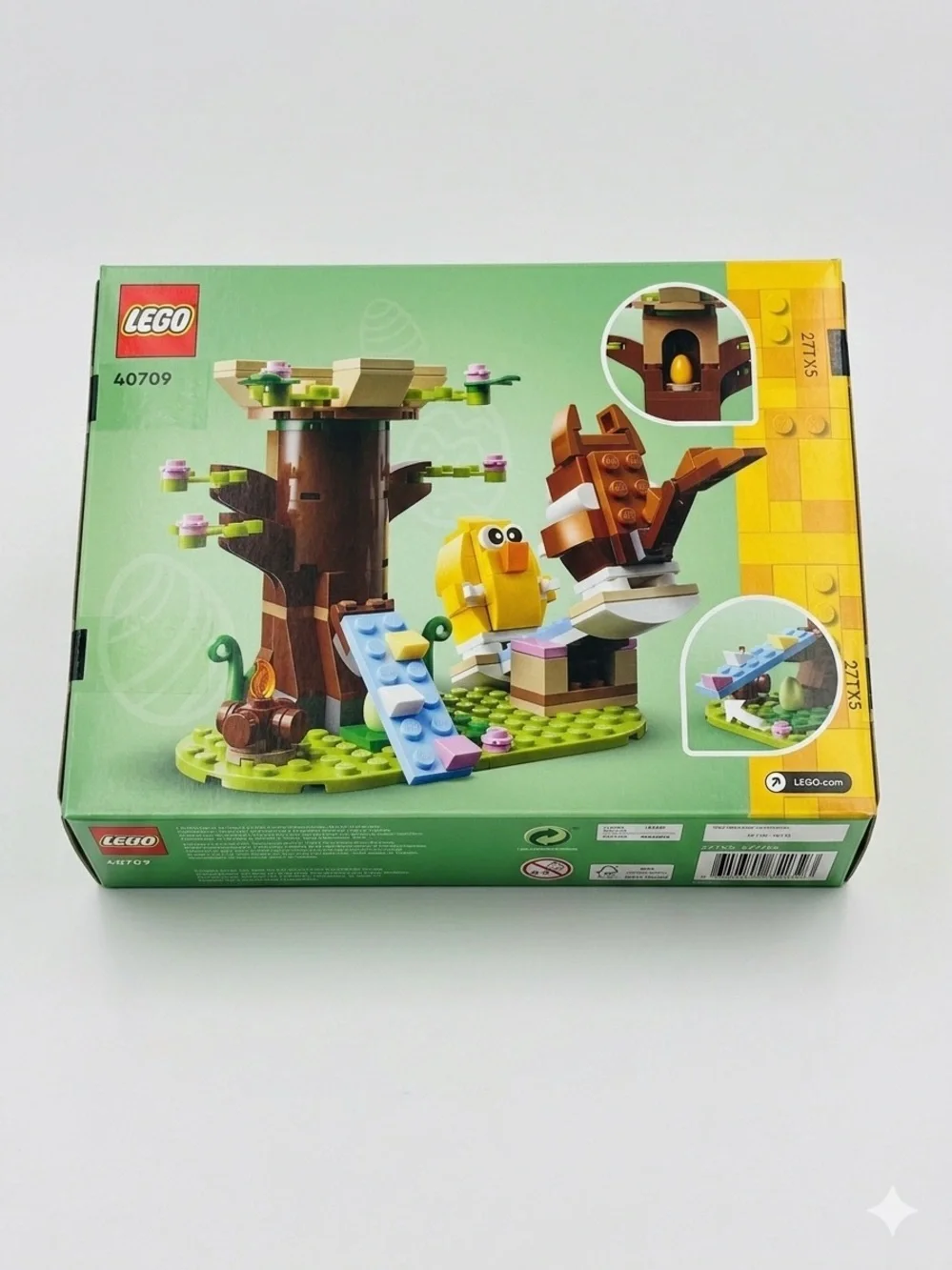 LEGO Bundle #40816 Decorative Easter Egg + #40709 Spring Animal Playground